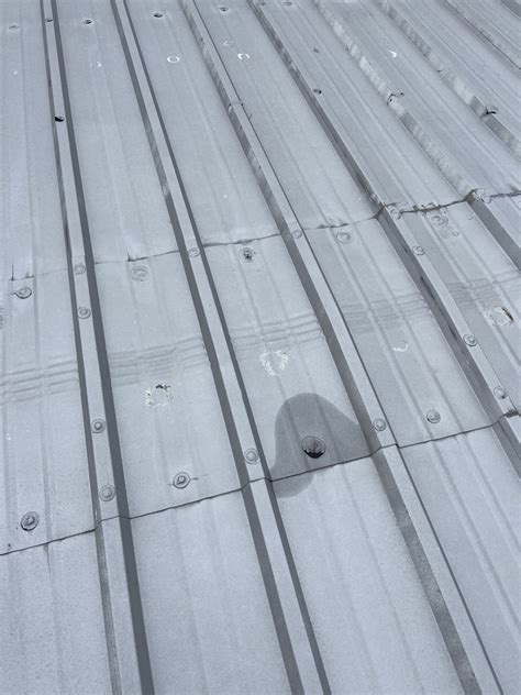 metal roofing sheets leaking|metal roof leaking at overlap.